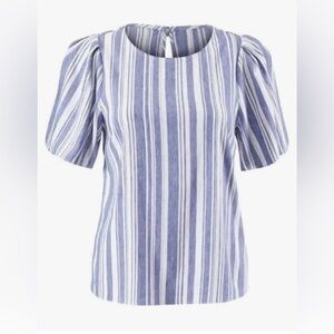 Cabi, Striped Wing Top, Large